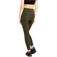 Boody Motivate High-Waist Full Tights - Olive